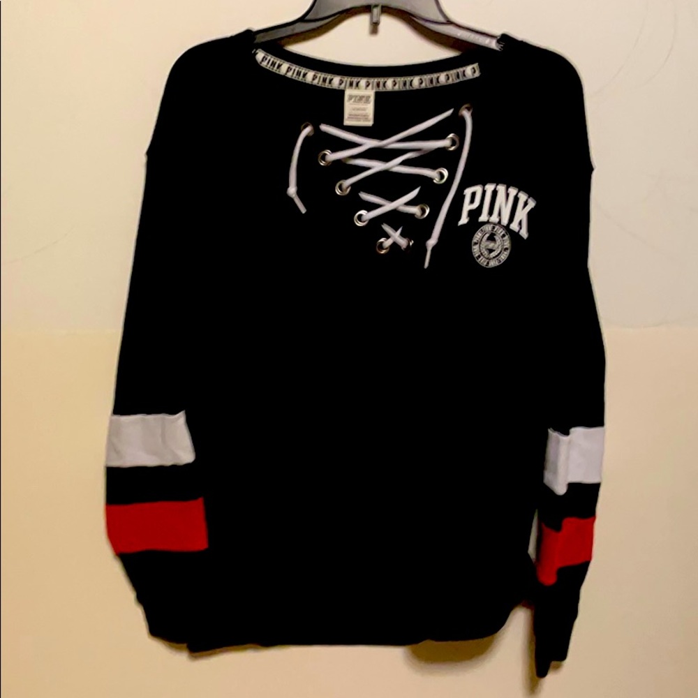 NWOT Pink Campus sweatshirt